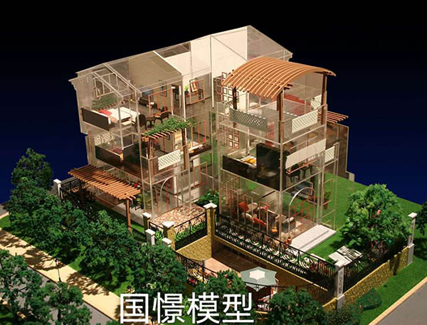 荔湾区建筑模型