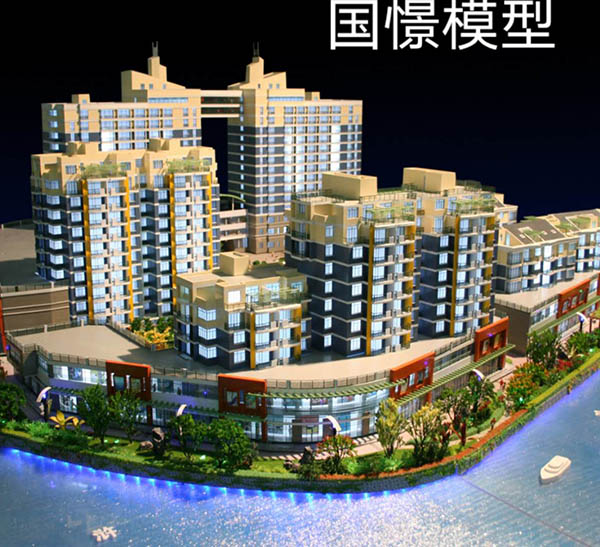 荔湾区建筑模型