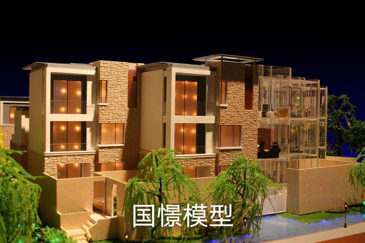 荔湾区建筑模型