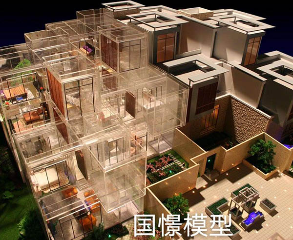 荔湾区建筑模型