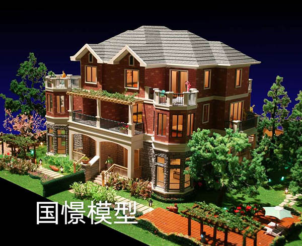 荔湾区建筑模型