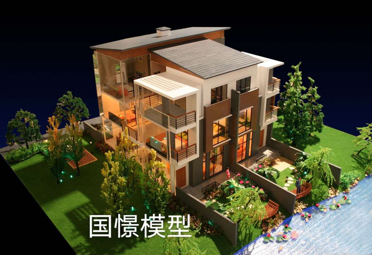 荔湾区建筑模型