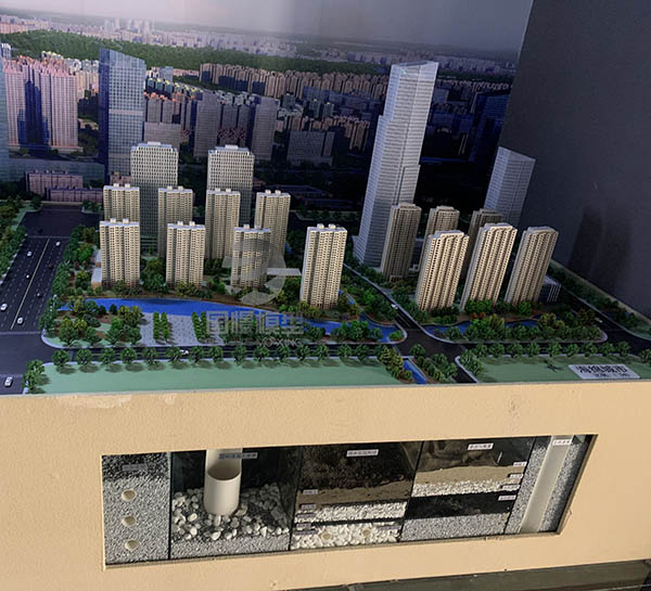 荔湾区建筑模型
